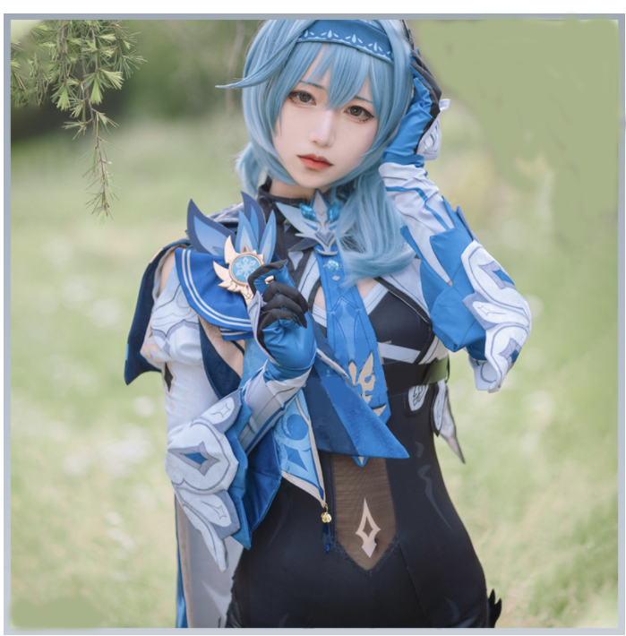 Genshin Eula Cosplay Suit Without Shoes