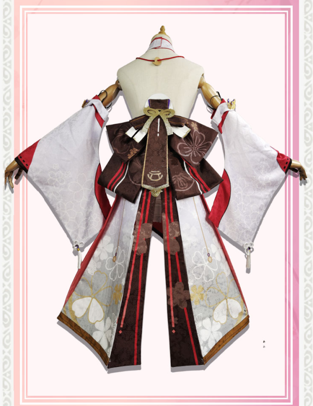 2 Sets Genshin Yae Miko Cosplay Suit