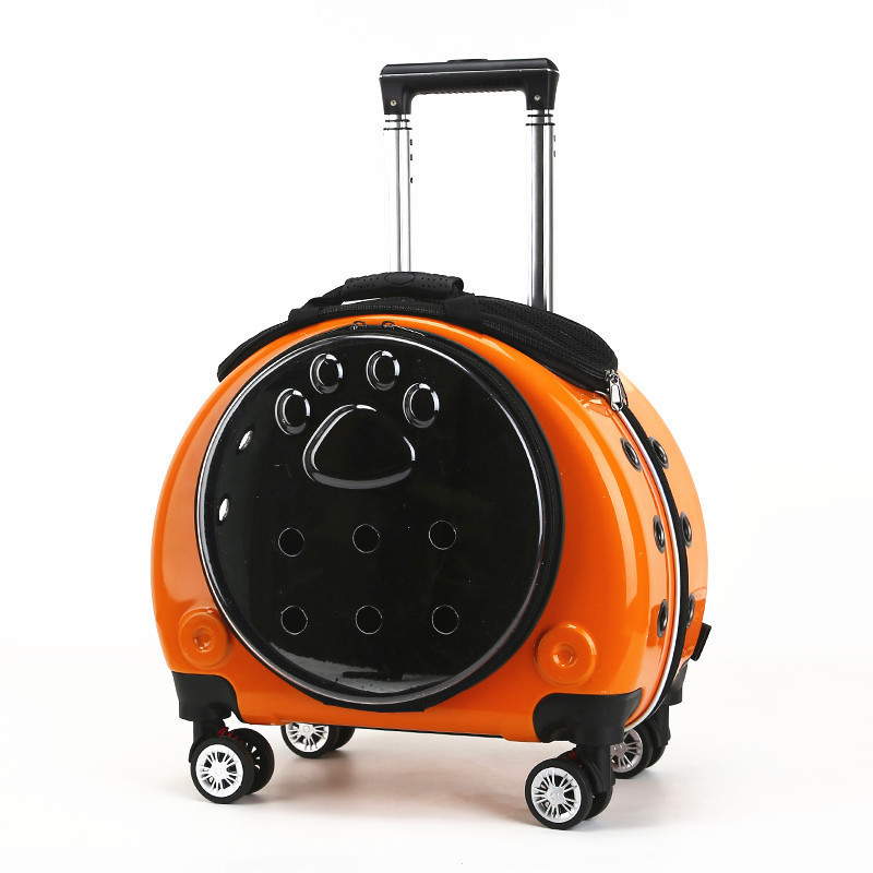 Pet Go Out Lever Box Large Transparent Pet Bag Cat Multi Function Go Out Space Capsule Backpack Air Permeability