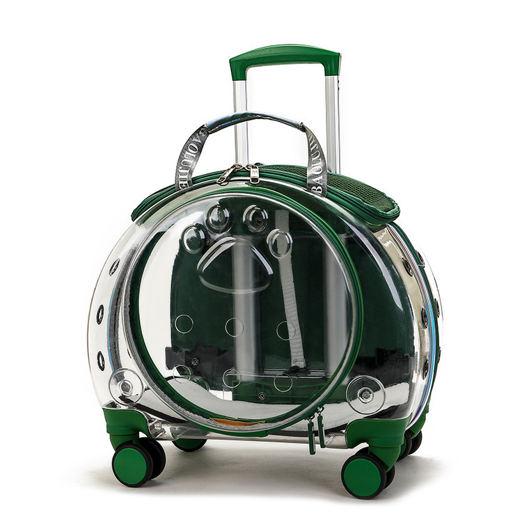 Pet Go Out Lever Box Large Transparent Pet Bag Cat Multi Function Go Out Space Capsule Backpack Air Permeability