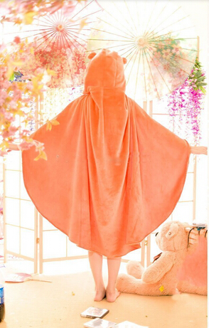 Anime Himouto Umaru-chan Cosplay Cloak Umaru chan Doma Umaru Cloak Cosplay Costume Flannel Cloaks Blanket Hoodie