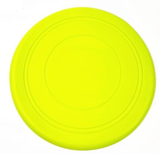 Promotional toys popular pet Frisbee toys TPR dog toys children's toys soft rubber Frisbee flying