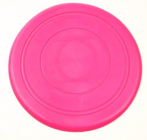 Promotional toys popular pet Frisbee toys TPR dog toys children's toys soft rubber Frisbee flying