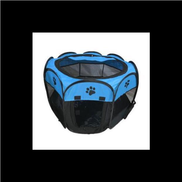 Manufacturer's direct supply of pet fence indoor dog tent octagonal transparent fence portable foldable pet cage