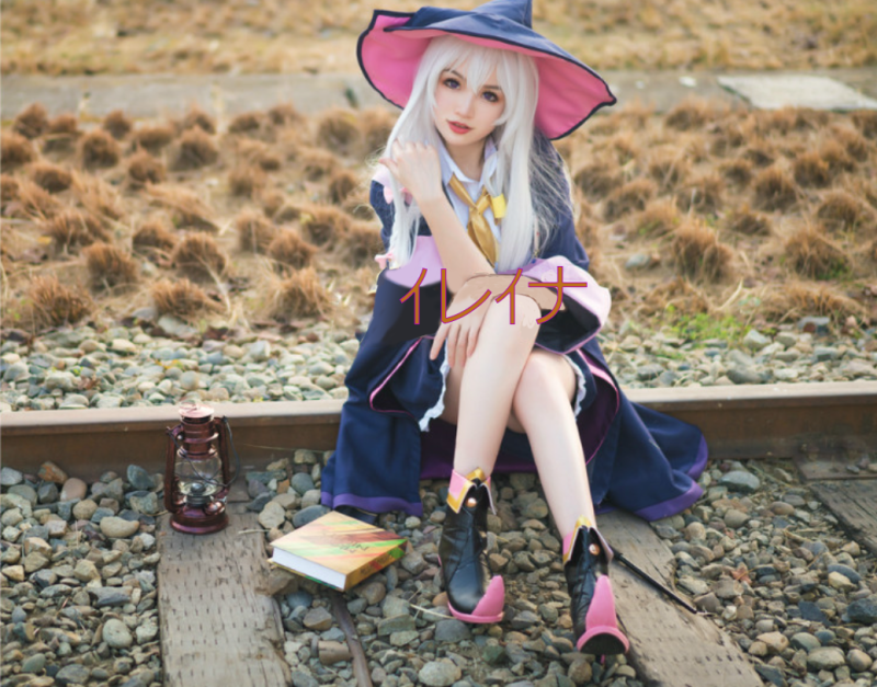 2 Sets Anime Wandering Witch: The Journey of Elaina cute cosplay suit lovely costume