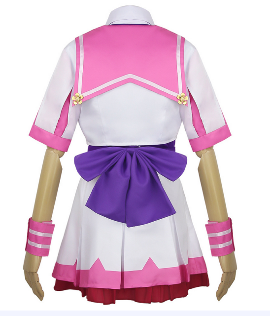 Game Anime Pretty Derby Lovely Costume Special Week Cute School Student Cosplay Suit