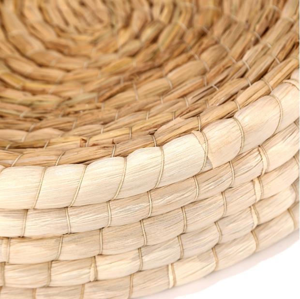 Rattan woven cat nest natural environmental protection pet nest cat nest grinding claw bowl cat scratch board cat bed manufacturer directly provides spot goods