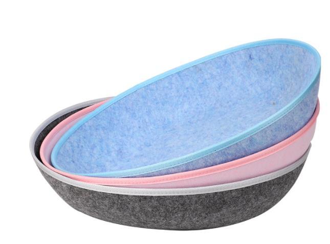 The four seasons can use felt cat basin and cat nest to form a whole, which can be disassembled and washed cat bedroom, cat basin and pet products