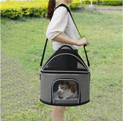 Amazon cross border travel portable detachable pet backpack new cat and dog kennel