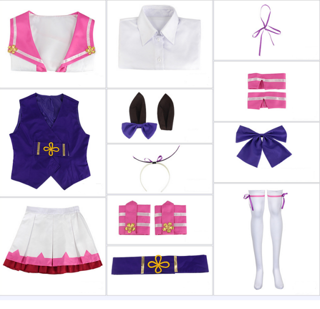 Game Anime Pretty Derby Lovely Costume Special Week Cute School Student Cosplay Suit