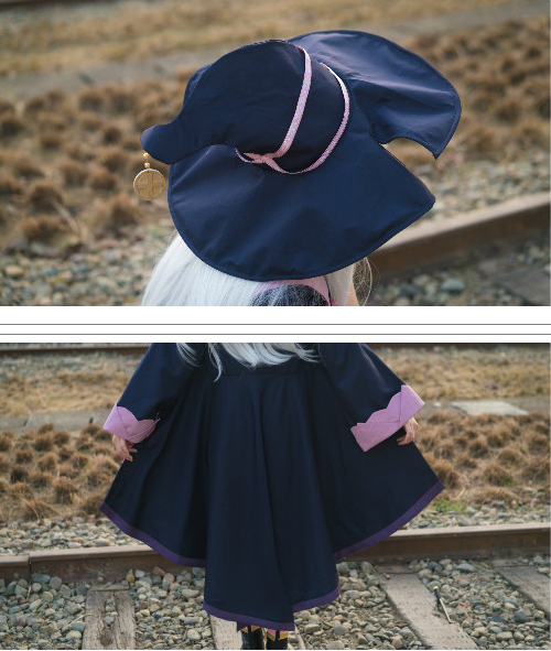 2 Sets Anime Wandering Witch: The Journey of Elaina cute cosplay suit lovely costume