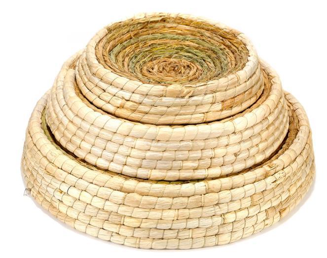 Rattan woven cat nest natural environmental protection pet nest cat nest grinding claw bowl cat scratch board cat bed manufacturer directly provides spot goods