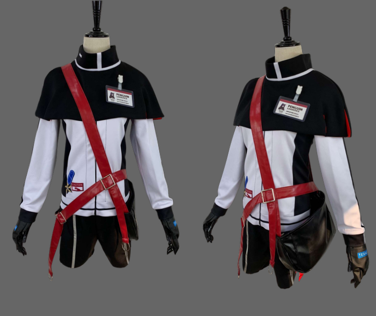 2 sets Game Arknight Texas cosplay suit