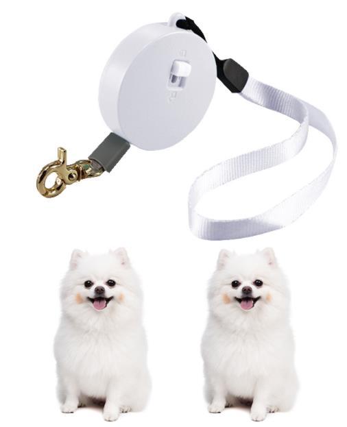 Automatic telescopic dog traction rope pet tractor dog chain walking dog walking cat