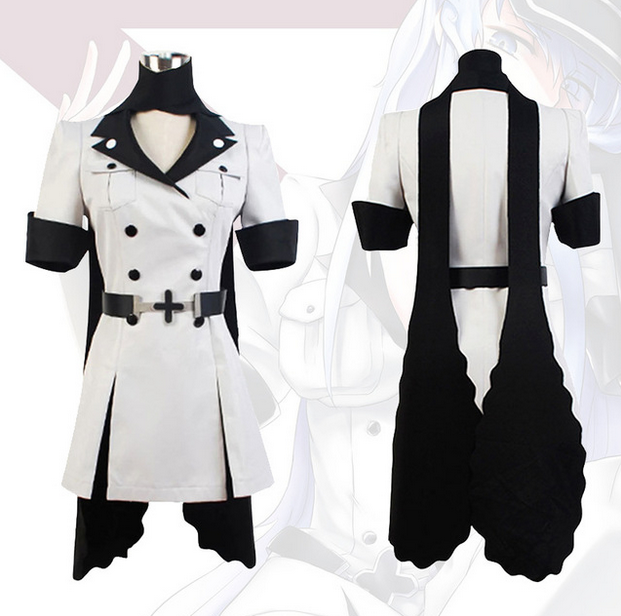 2 Sets Anime Akame ga KILL! Esdeath Sexy Cosplay Costume Suit