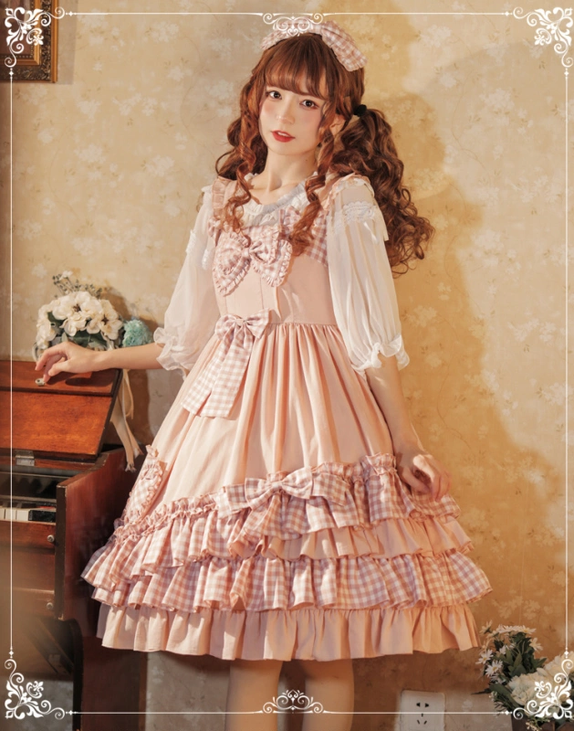 2 Sets Lovely Sweet Cute Romantic Lolita  Dress