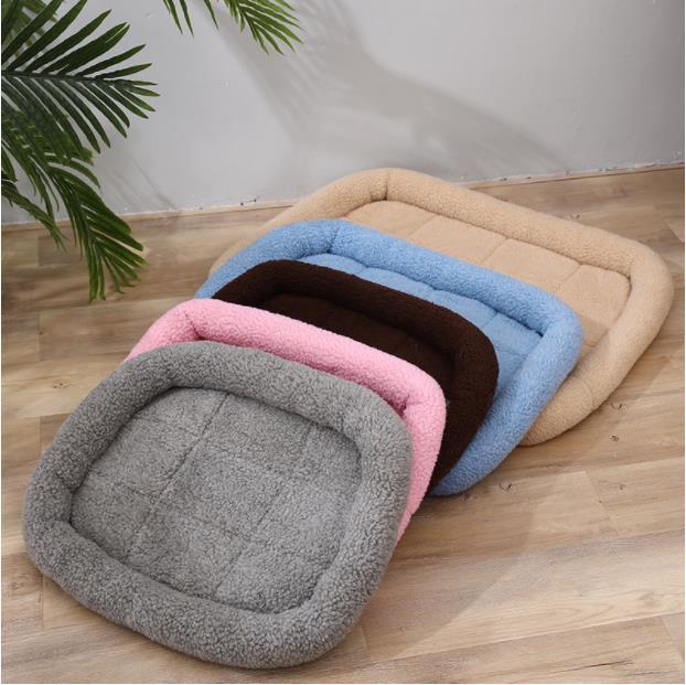 Cashmere dog kennel new pet mat winter dog mat small and medium-sized dog winter pet products warm cat Kennel