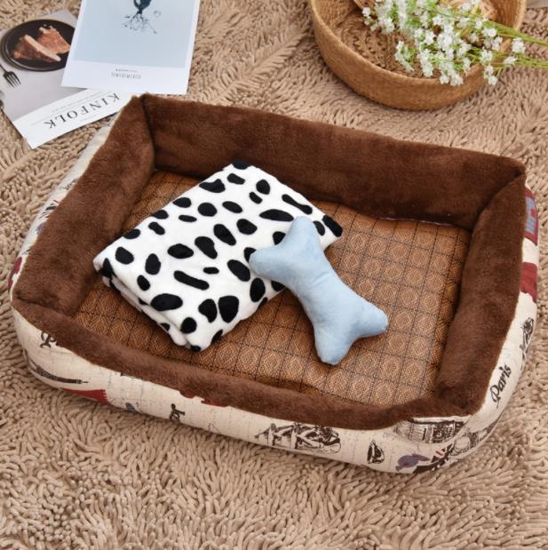 Manufacturer direct selling dog kennel cat kennel pet supplies small medium and large dog kennel dog mat spot wholesale