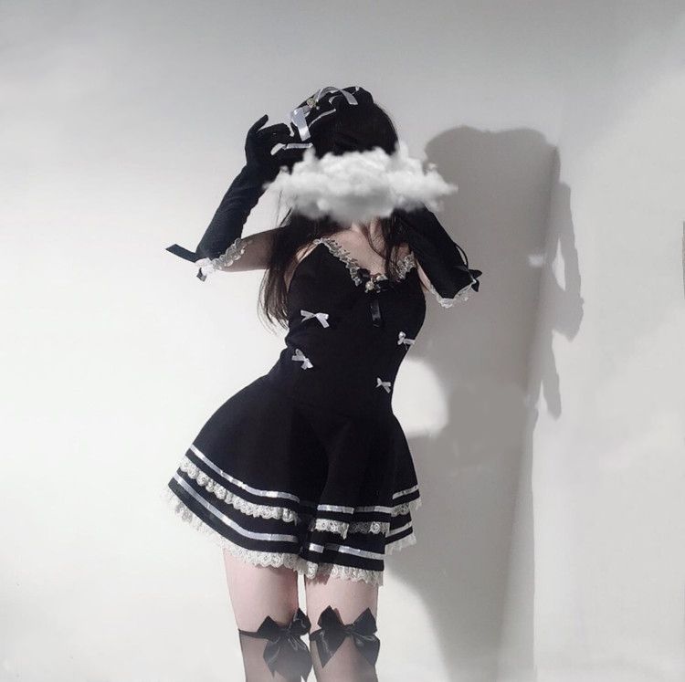 Sexy uniform Maid Sexy nightclub stage anchor costume Cosplay maid suit