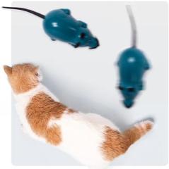 Cross border new pet cat toys to relieve boredom self hi artifact simulation funny cat mouse dog toy cat supplies