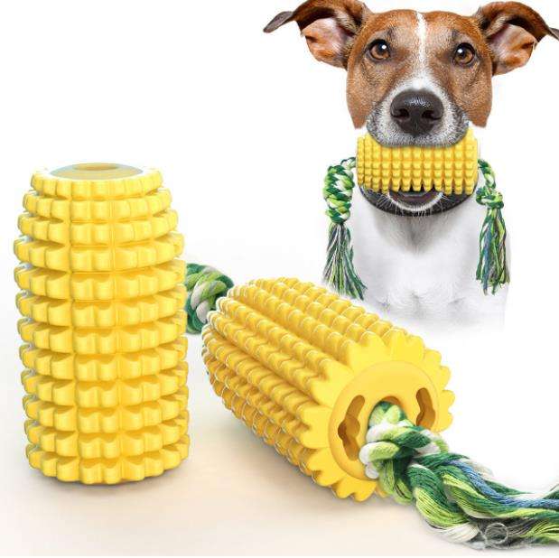 Amazon popular pet products dog toy molar stick gnawing bone cleaning toothbrush manufacturer corn belt rope