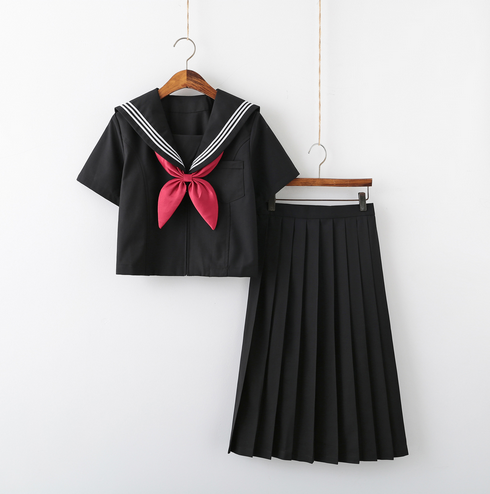 Japanese Cute JK School Student Uniform Cosplay Lovely Costume Set