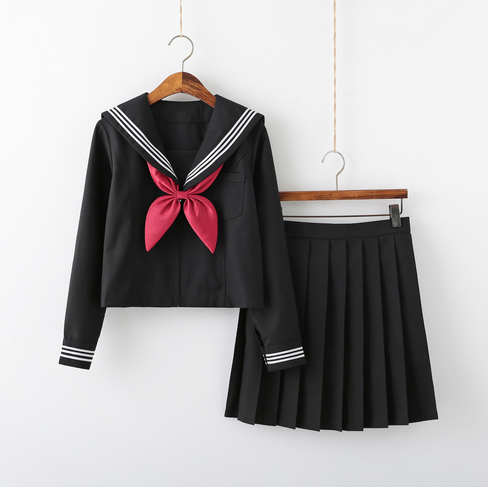 Japanese Cute JK School Student Uniform Cosplay Lovely Costume Set