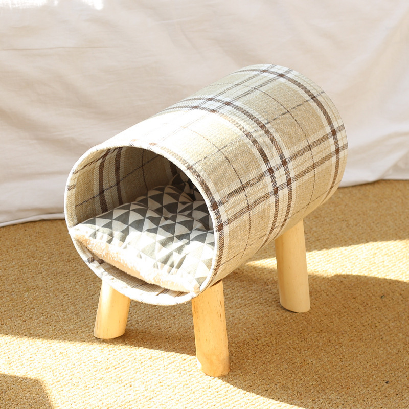 Cat house all-season removable and washable cat bed summer cat house summer cat supplies pet bed hammock dog house dog bed