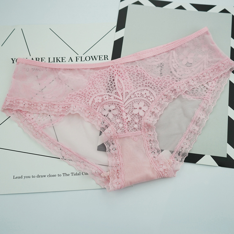 summer panties new lace panties women's ultra thin sex sexy transparent
