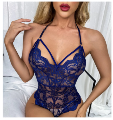 Sexy Bras For Women Hot Sale Transparent Breathable Large Size Underwear Lace Lenceria Bodysuit Erotic Push Up Bra & Brief Sets