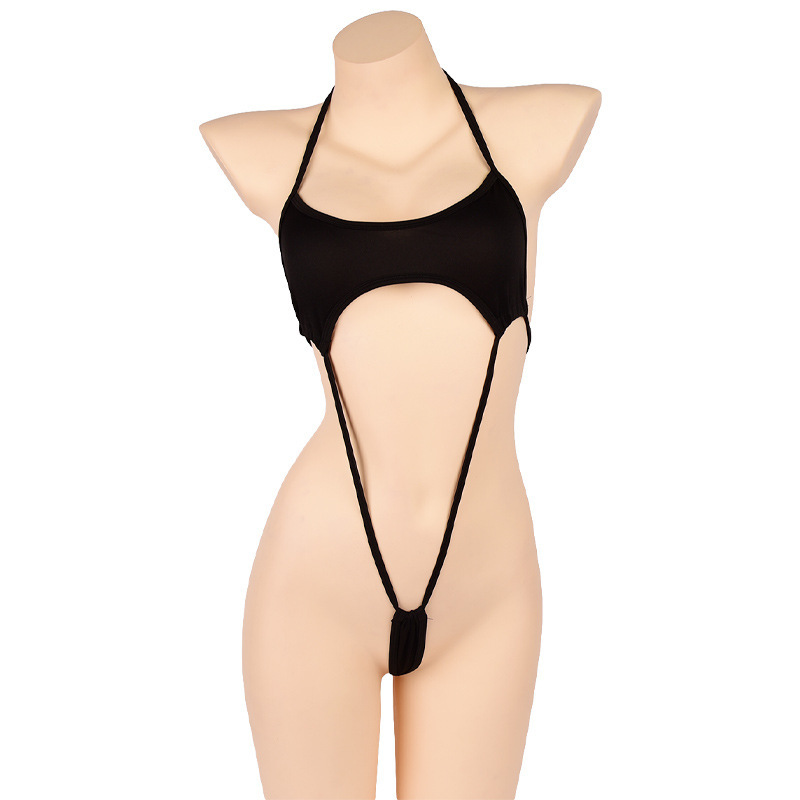 erotic underwear three-point jumpsuit women's swimsuit sexy seduction thong set