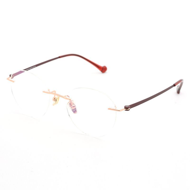 New Rimless Men's Glasses Eyewear Optical Frame