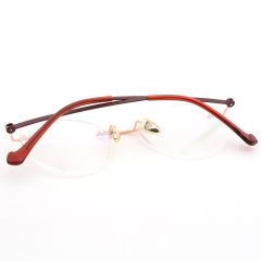 New Rimless Men's Glasses Eyewear Optical Frame