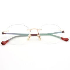 New Rimless Men's Glasses Eyewear Optical Frame