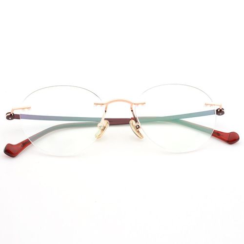 New Rimless Men's Glasses Eyewear Optical Frame