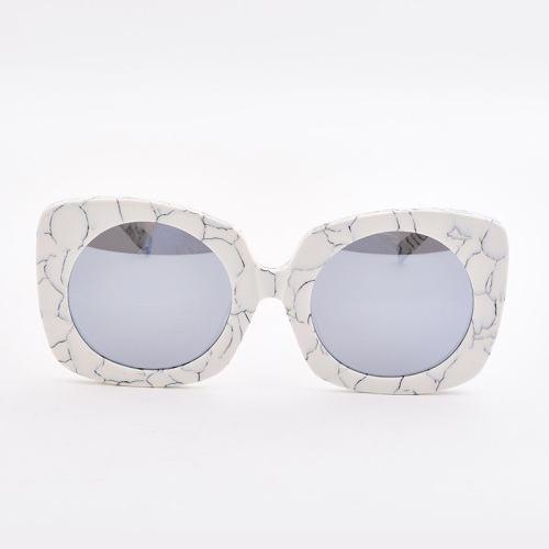 Women's Cat-Eye White Sunglasses &amp; Glasses Frame