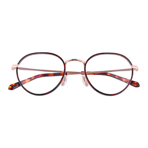 Classic Gold Wire Frame Glasses – Round Design