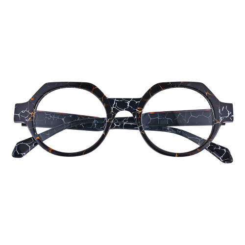 Black Round Vintage Glasses For Men And Women