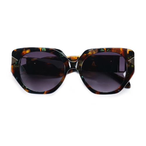 Vintage Gold Oval Shape Sunglasses – Colorful Style