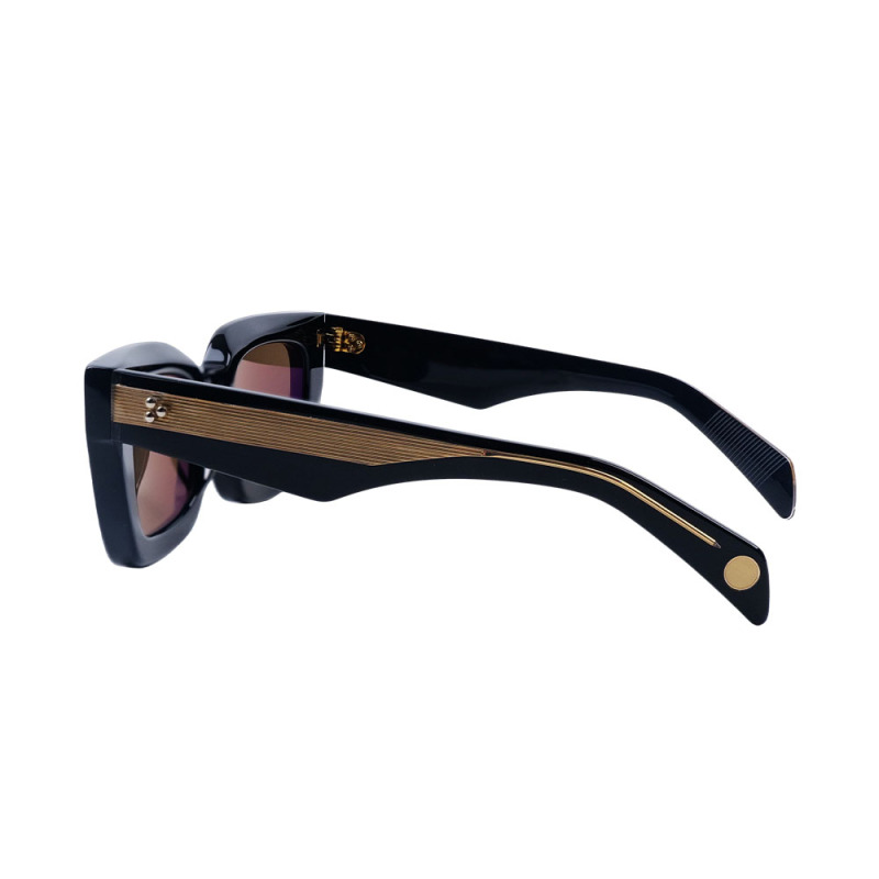 Oversized Sunglasses Black Square Frame