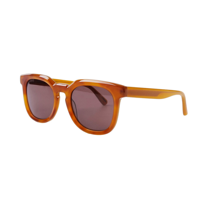 Acetate Sunglasses Vintage Round Frame