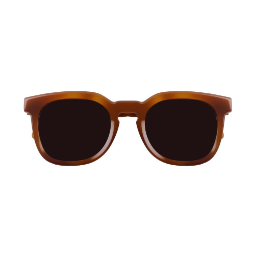 Acetate Sunglasses Vintage Round Frame