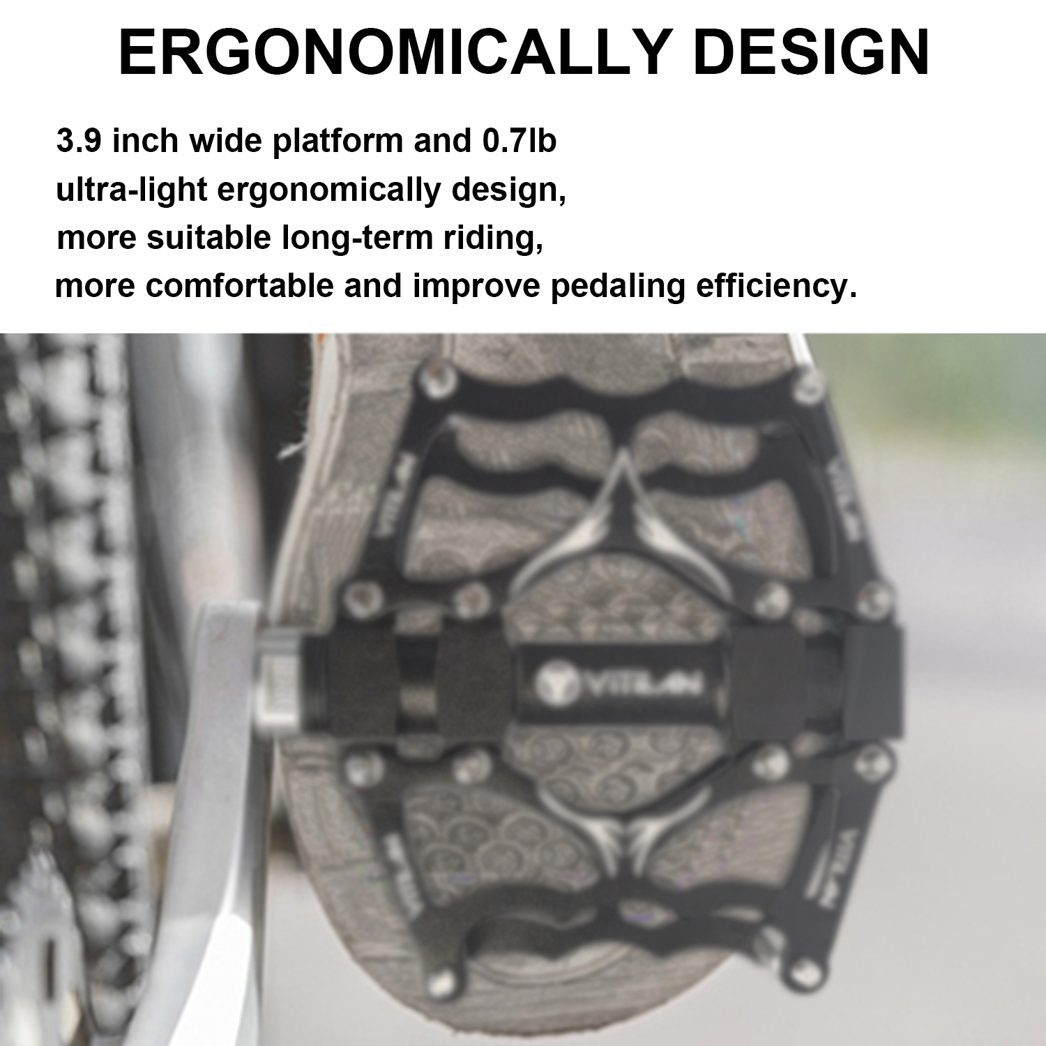 9/16''Ultralight Sealed Bearing Platform Bike Pedals BMX MTB Road Bicycle Pedals