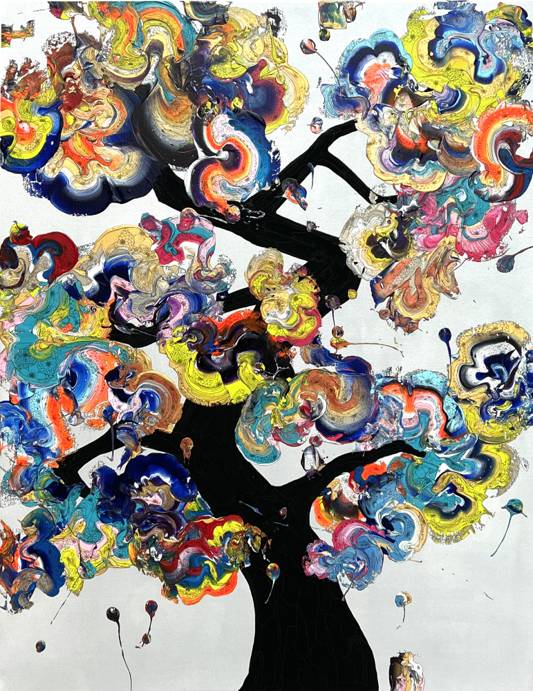 新・盆景 (銀色 x 黃綠色) / Neo BONSAI (Silver x Yellow Green)