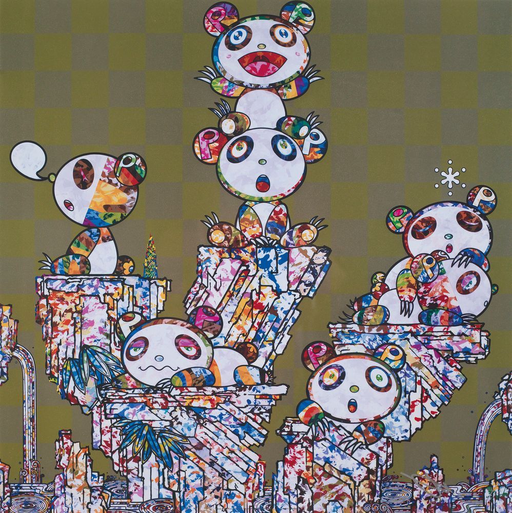 金色小熊貓 / Panda Cubs Pandas