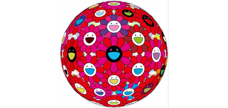 3D花球－紅球 / Flowerball 3D-Red Ball