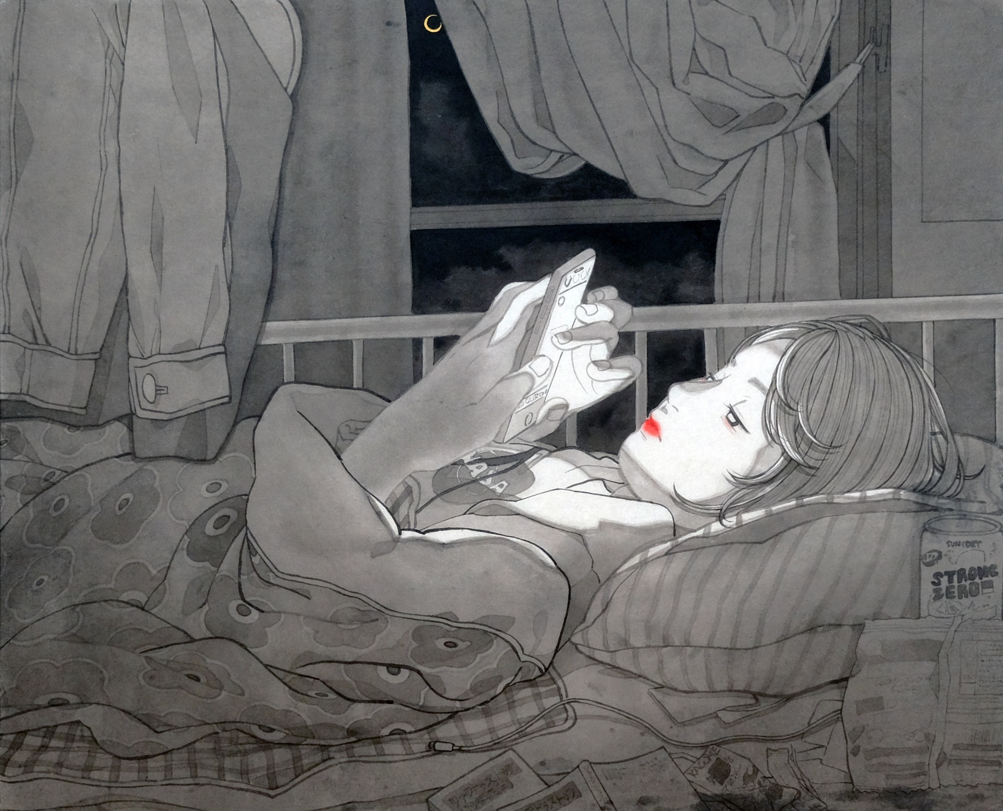 夜貓子 ( 夜更かし ) / Staying up late night
