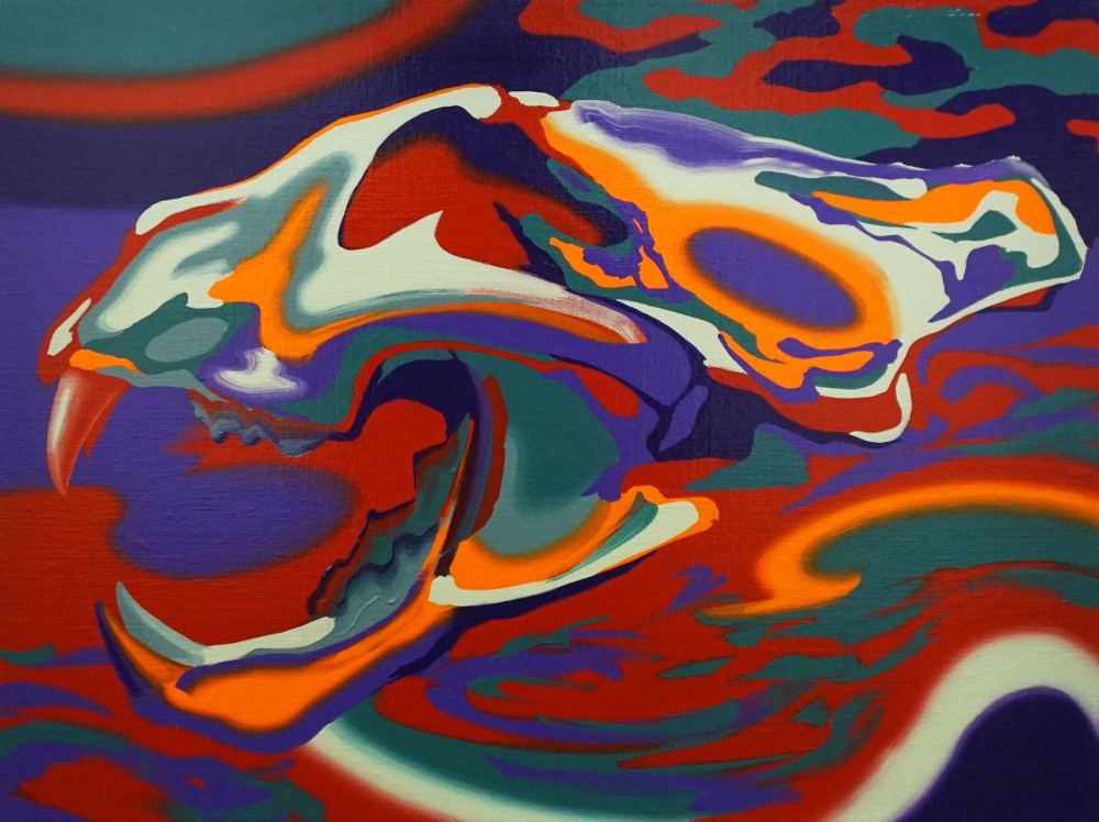 骷髏之虎 No.5 / Skull of Tiger No.5