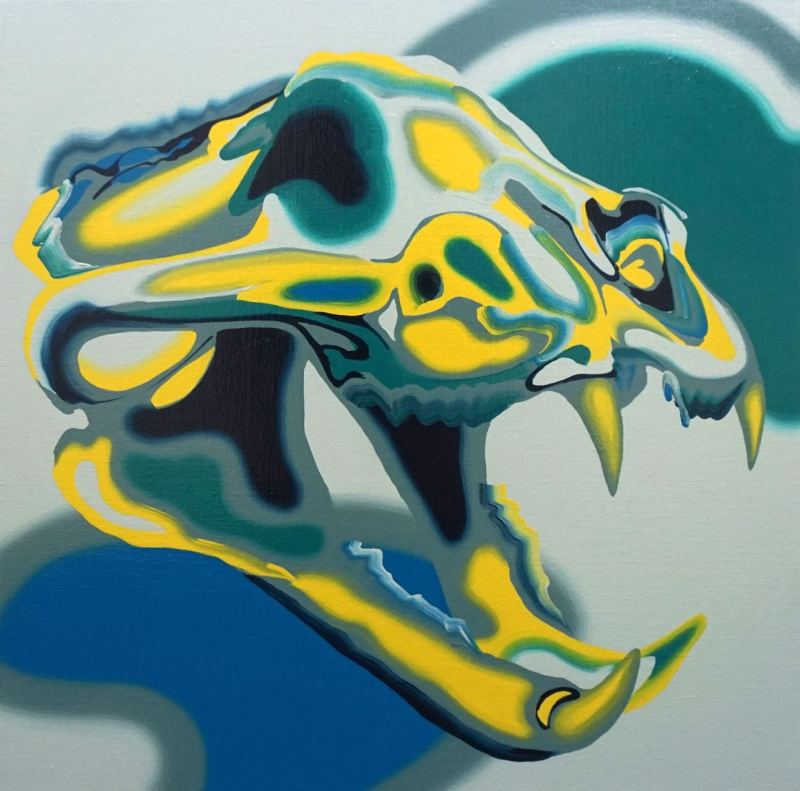 骷髏之虎 No.4 / Skull of Tiger No.4