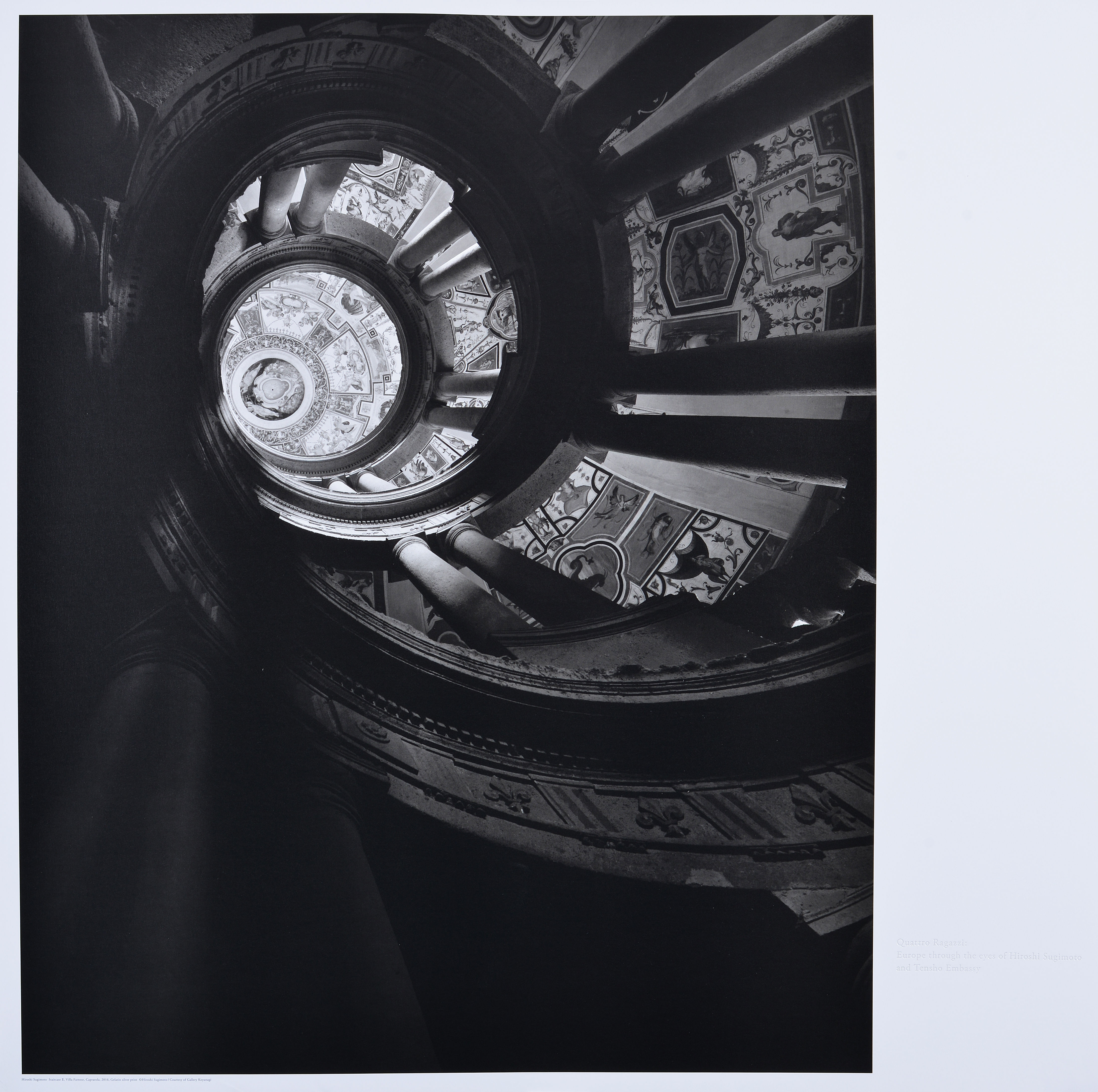 Staircase II, Villa Farnese, Caprarola 法爾內塞別墅的樓梯 II，卡普拉羅拉